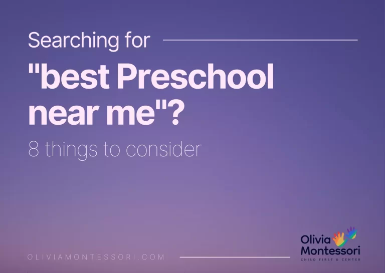 Searching for best preschool near me? 7 Things to consider