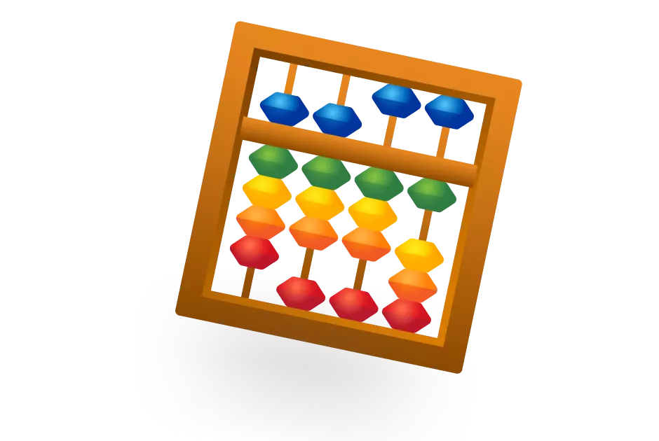 Illustration of Indian Abacus